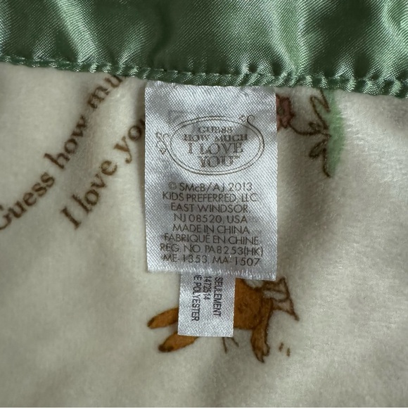 Guess How Much I Love You Small Security Blanket - Picture 6 of 7